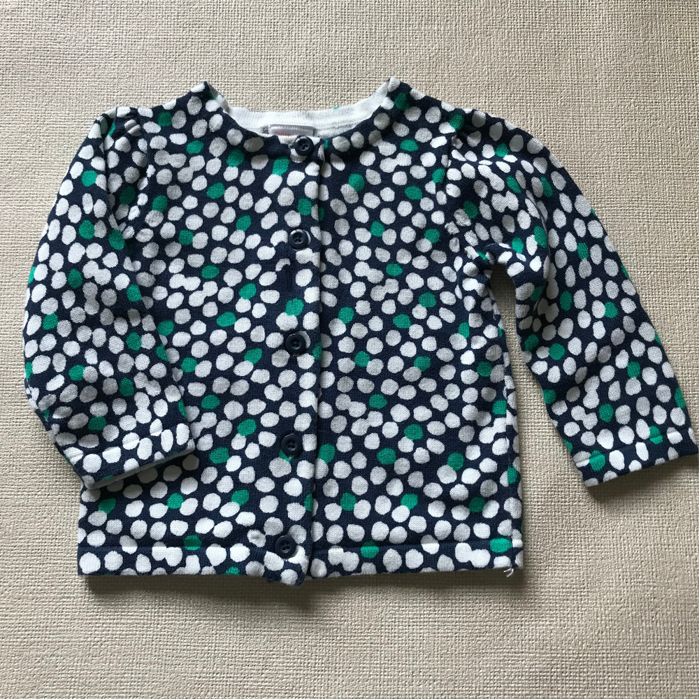 Gymboree Baby Girl Sweater Knit Cardigan 6-12 Mon
